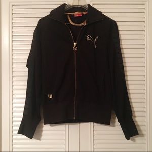 Puma sport zip-up sweater
